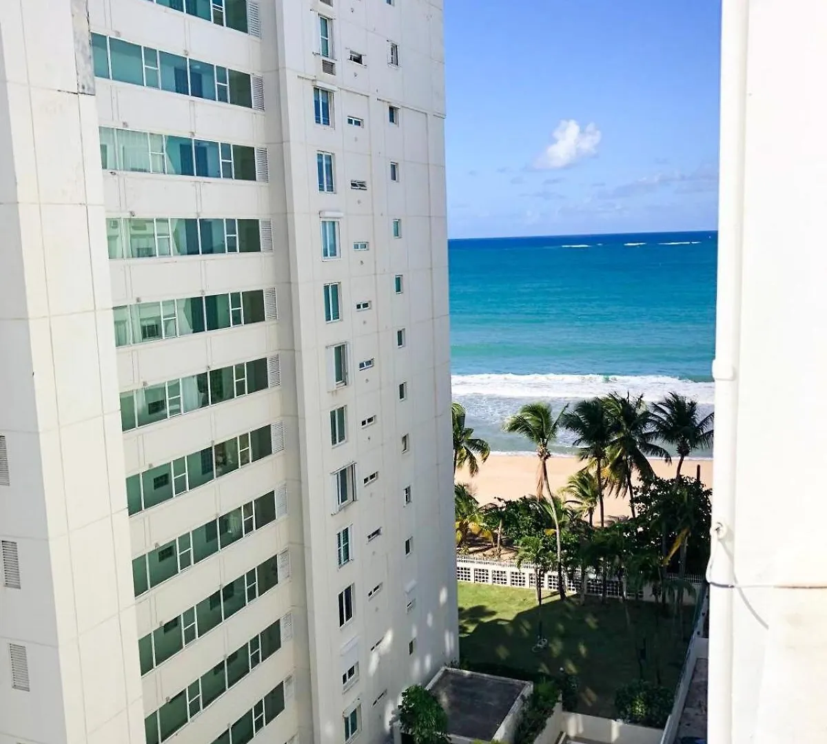 Beachfront Wave At Isla Verde San Juan